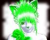 Green Wht [M] Fur