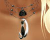 IO-Silver Cat Necklace