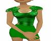 Lady Green Mini Dress