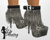 Ankle Snake SKin Boots