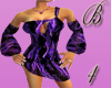 *B4*Purple Diamond Dress