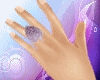 [LBz]Heart Purple Ring