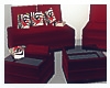 Red Cafe Lobby Chairs