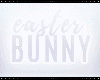 Y: easter bunny pink