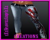 Skulls & Red Jeans 