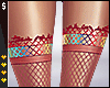 $ . Thigh Fishnets