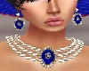 Chic blue jewelry