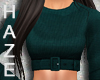 {MH} Crop Sweater Jade