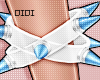 !!D Ankle Spike Blue LT