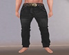 Black Cowboy Pants~M