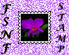Purple Orchid Stamp