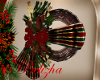 Christmas red wreath