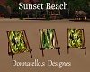 sunset beach chairs