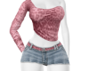 DV Two piece set pink