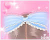 Neko Maid Blue Hair Bow