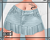 ‡‡ washed mini skirt