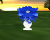 Royal Blue Flower Vase