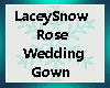 {LS} Rose Wedding Gown