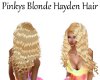Pinkys Blonde HaydenHair