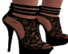 Smexie Black Lace Heels