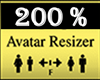 Avatar Resizer % 200