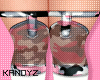 !!K Leggings Camo Pink W