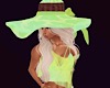 #7 Lime SouthernBell Hat
