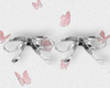 A. Silver Bowie Earrings