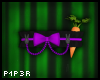 P| Bunny Garter Purple