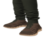 BROWN SNEAKERS