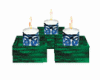 3 Celtic candles