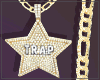 F. TRAP Gold Chain