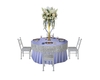 Blue Wedding Guest Table