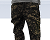 camouflaged cargo jogger