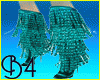 *B4* Teal Odyssey Boots