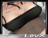 [LovX]Sheer Top(black)