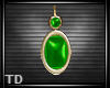 TD l Irish Green Earring