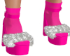 Pink Santa Baby Heels