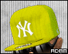 !Ad. Yellow NY Cap