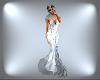 *S* Silver Wedding Dress