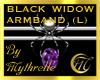 BLACK WIDOW ARMBAND (L)