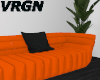 Orange Turq Sofa