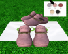 Pnk  Suede Crocs