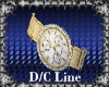 D/c Chrono Gold Watch