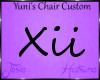 Xii's chair