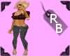 [rb]blk denim&plaid