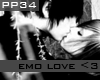 Emo Couple In Love.