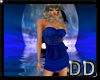 *DD Dk Blue Ruffle Dress