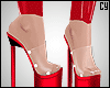 〆 Red Big Heels