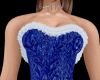 evening royal blue gown